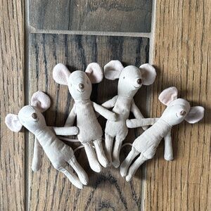 Set of Four Maileg Mice